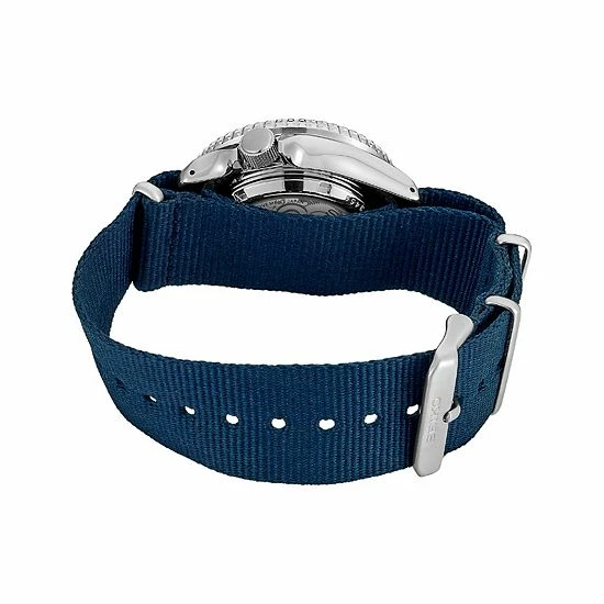 Seiko Men's Blue Nylon NATO Strap Dive Watch - SRPD87 4 Seiko Men's Blue Nylon NATO Strap Dive Watch - SRPD87 - Image 2