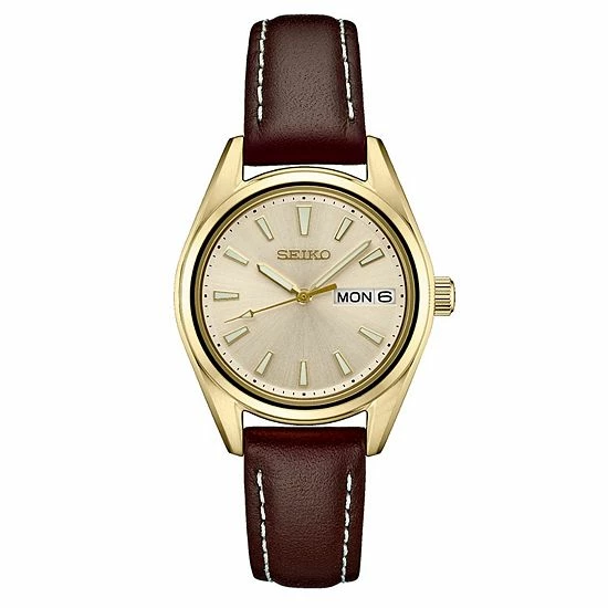 Seiko Women's Essential Champagne Dial Watch - SUR456 3 Seiko Women's Essential Champagne Dial Watch - SUR456