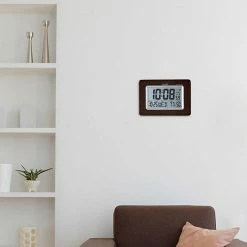 Seiko R-Wave Atomic Digital Clock - QHR020WLH Brown -Seiko Shop unnamed file 117