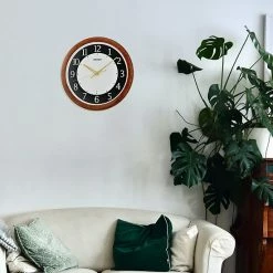 Seiko Luminous White Black Wall Clock -Seiko Shop unnamed file 126