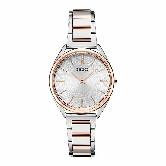 Seiko Women's Stainless Steel Modern Dress Watch - SWR034 3 Seiko Women's Stainless Steel Modern Dress Watch - SWR034