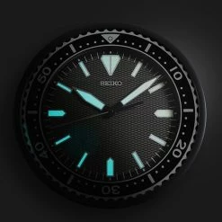 Seiko Watch Face Wall Clock Black -Seiko Shop unnamed file 135