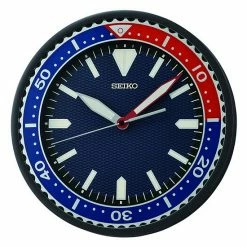 Seiko Watch Face Wall Clock Black -Seiko Shop unnamed file 138