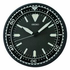 Seiko Watch Face Wall Clock Black -Seiko Shop unnamed file 139