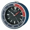 Seiko Mai Alarm Clock Table Decor Blue