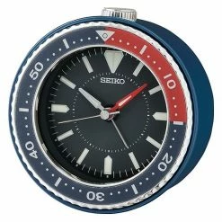 Seiko Mai Alarm Clock Table Decor Blue -Seiko Shop unnamed file 190