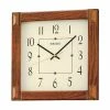 Seiko Wood Square Wall Clock - QXA469BLH -Seiko Shop unnamed file 191