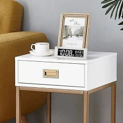 Seiko 70-Color Changing White Alarm Clock Table Decor -Seiko Shop unnamed file 197