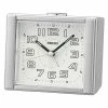 Seiko Aoki Silver Finish Alarm Clock Table Decor -Seiko Shop unnamed file 214