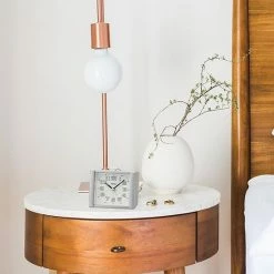 Seiko Aoki Silver Finish Alarm Clock Table Decor -Seiko Shop unnamed file 217