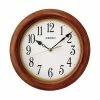 Seiko Wooden Decorative Wall Clock - QXA522BLH