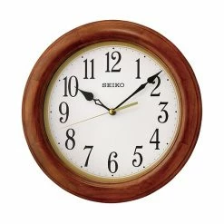 Seiko Wooden Decorative Wall Clock - QXA522BLH