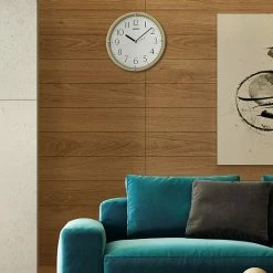 Seiko Kuota Wall Clock Silver -Seiko Shop unnamed file 236