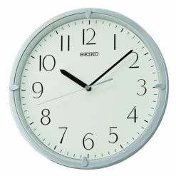 Seiko Kuota Wall Clock Silver -Seiko Shop unnamed file 238
