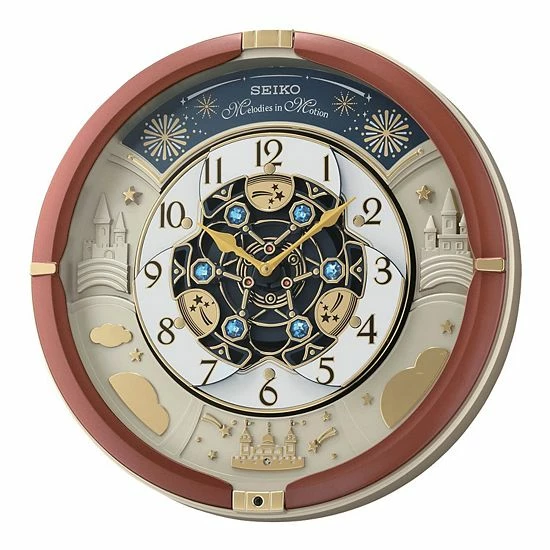 Seiko Castle Night Melodies Wall Clock 3 Seiko Castle Night Melodies Wall Clock