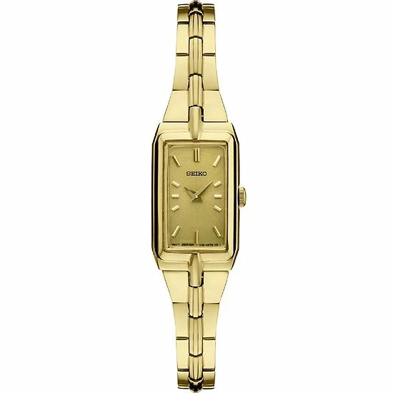 Seiko Women's Essential Gold Tone Stainless Steel Bracelet Watch - SWR048 3 Seiko Women's Essential Gold Tone Stainless Steel Bracelet Watch - SWR048