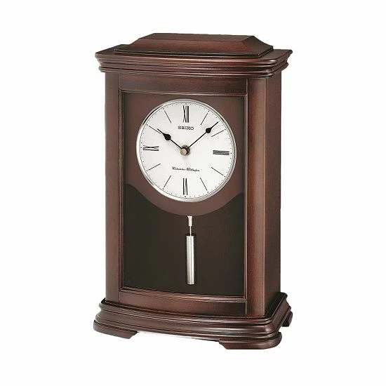 Seiko Alder Mantel Clock - QXQ013BLH 3 Seiko Alder Mantel Clock - QXQ013BLH