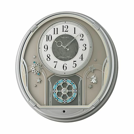 Seiko Melodies In Motion Wall Clock - QXM375SRH 3 Seiko Melodies In Motion Wall Clock - QXM375SRH