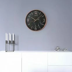 Seiko Noir Faux Marble Wall Clock -Seiko Shop unnamed file 358