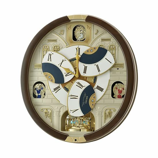 Seiko Melodies In Motion Wall Clock - QXM371BRH 5 Seiko Melodies In Motion Wall Clock - QXM371BRH - Image 3