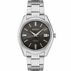 Seiko Men's Essential Titanium Watch Silver Black 11 Seiko Men's Essential Titanium Watch Silver Black -Seiko Shop unnamed file 49