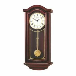 Seiko Wood Pendulum Wall Clock - QXH118BLH