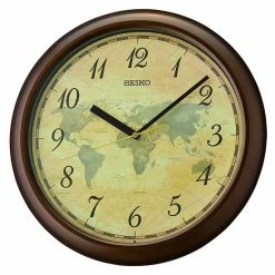 Seiko World Map Wall Clock