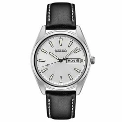 Seiko Men's Essential Stainless Steel Silver Dial Watch - SUR447