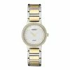 Seiko Women's Crystal Accent & Glitter Two Tone Solar Watch - SUP434 -Seiko Shop unnamed file 558