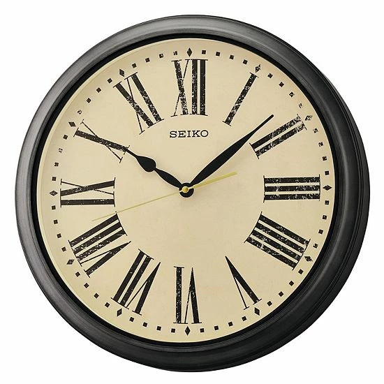 Seiko Splash Resistant Indoor / Outdoor Wall Clock 3 Seiko Splash Resistant Indoor / Outdoor Wall Clock