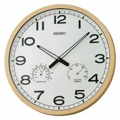 Seiko Ondo Indoor / Outdoor Wall Clock Black -Seiko Shop unnamed file 632