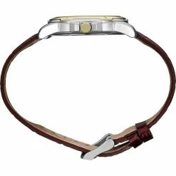 Seiko Men's Essential Two Tone Brown Leather Strap Watch -SUR360 -Seiko Shop unnamed file 689