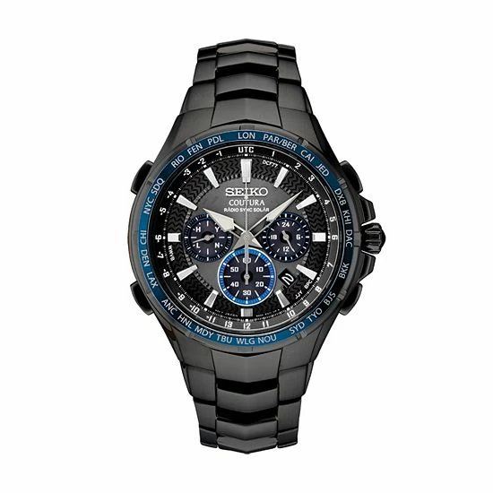 Seiko Men's Coutura Stainless Steel Radio Sync Solar Watch - SSG021 3 Seiko Men's Coutura Stainless Steel Radio Sync Solar Watch - SSG021