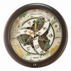 Seiko Shop 7 Seiko Cherry Blossom Melodies In Motion Wall Clock