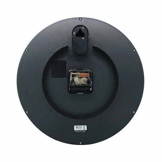 Seiko Mari Black Wall Clock 6 Seiko Mari Black Wall Clock - Image 4