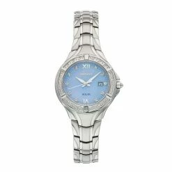 Seiko Shop 23 Seiko Women's Solar Diamond Accent Watch - SUT371