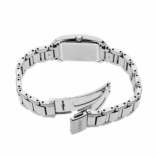 Seiko Women's Diamond Accent Stainless Steel Solar Watch - SUP401 4 Seiko Women's Diamond Accent Stainless Steel Solar Watch - SUP401 - Image 2