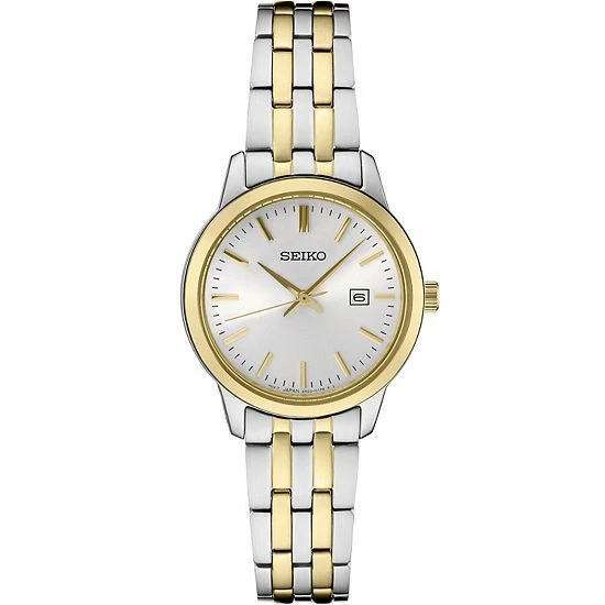 Seiko Women's Essential Two Tone Stainless Steel Watch - SUR410 2 Seiko Women's Essential Two Tone Stainless Steel Watch - SUR410